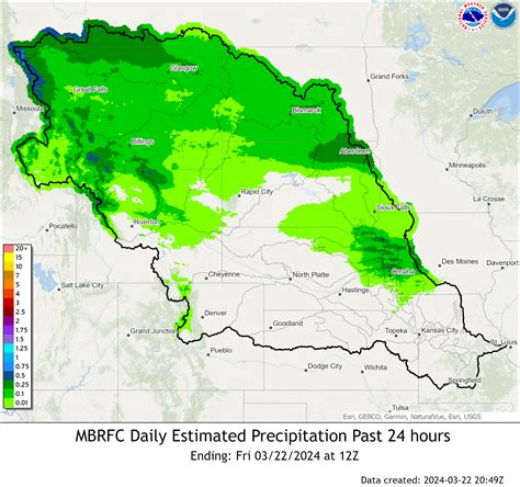 Future of MAP and its potential impact on project management Past 24 Hour Precipitation Map